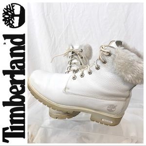 Timberland Limited Release Show White Boots